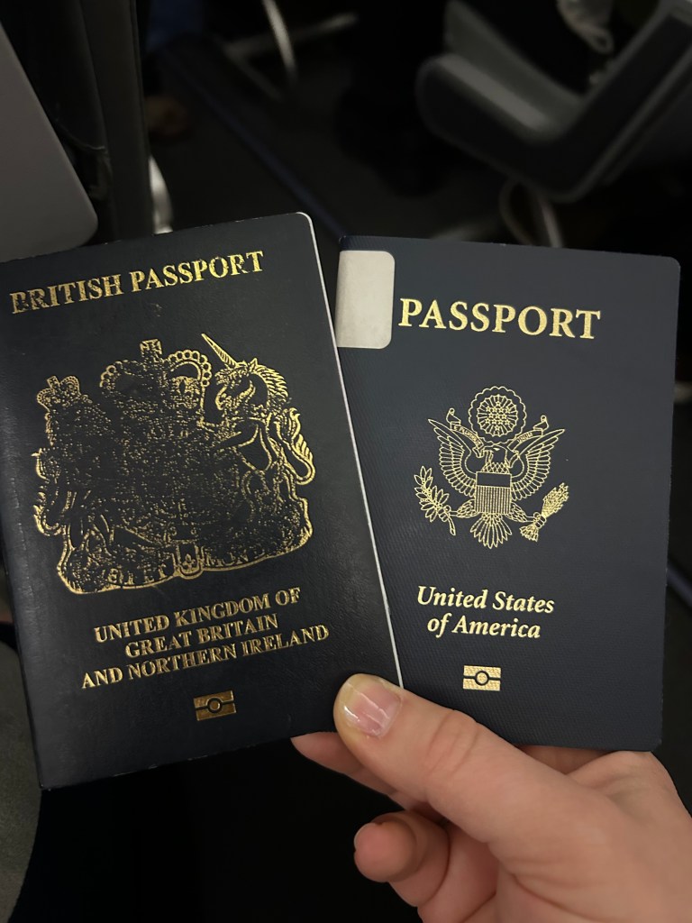 Passports on plane from Manchester Airport to Tenerife South Airport