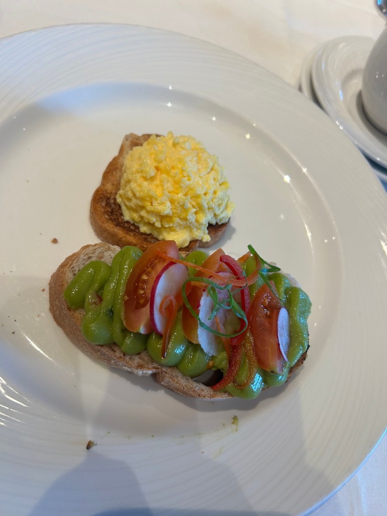 Breakfast in the main dining room