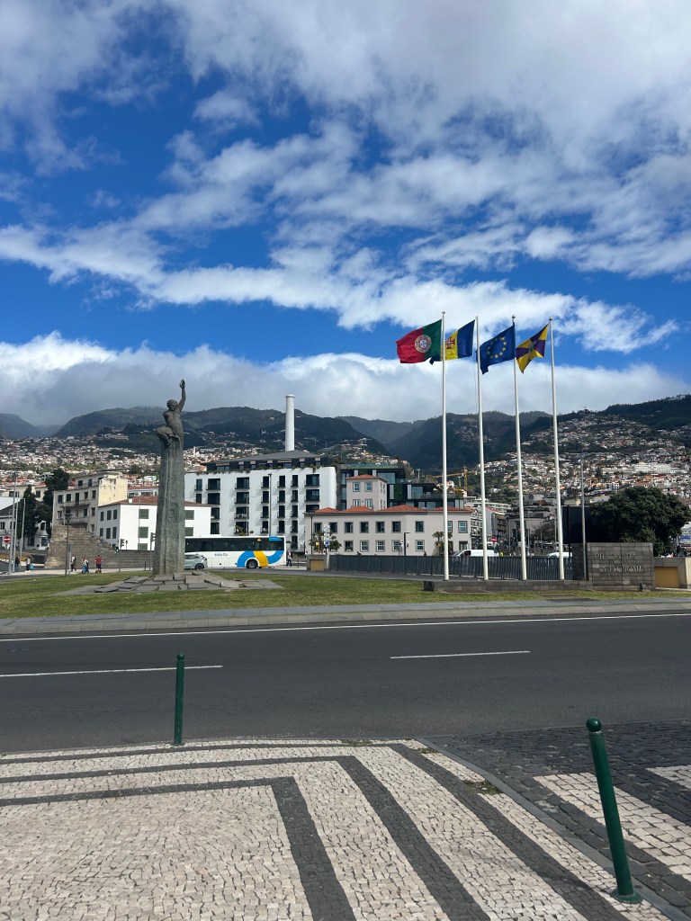 Views while walking through Funchal