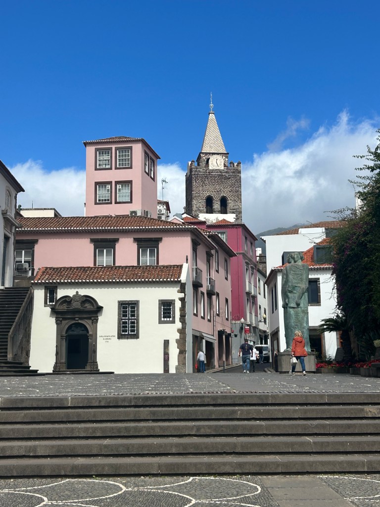 A photo snapped while walking through old town Funchal