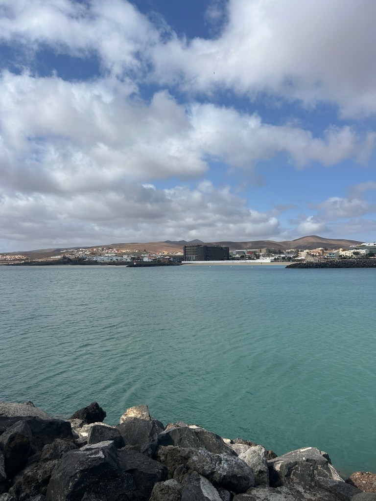 Views of Fuerteventura from the P&O Azura